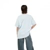 T-SHIRT DAMSKI FOX WORDMARK OS PALE BLUE S